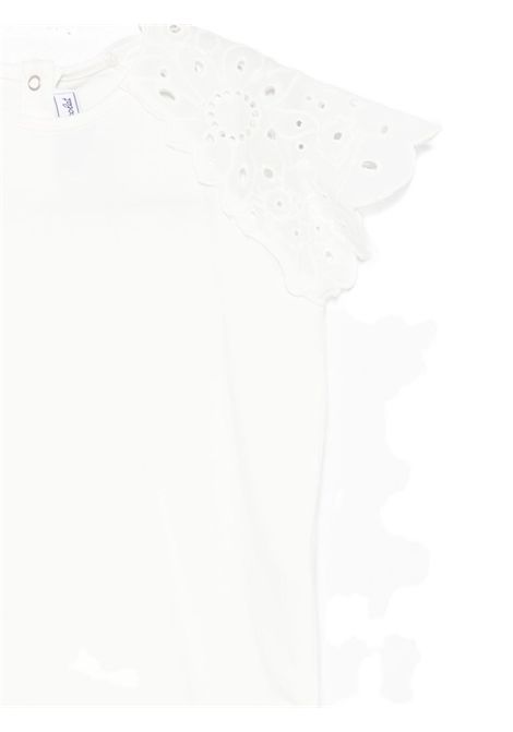 T- shirt con ricami TARTINE ET CHOCOLAT | CA100121325E NACRE